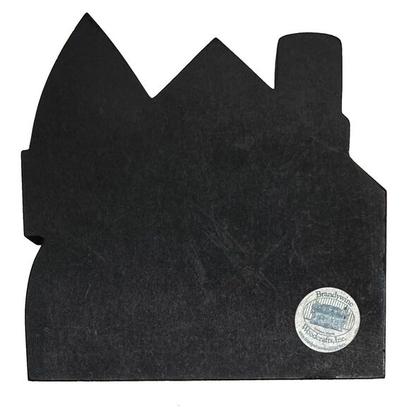 Lot of 3 Brandywine Woodcrafts Shelf Sitters: Back to School, Snowman, Spring - Picture 7 of 7